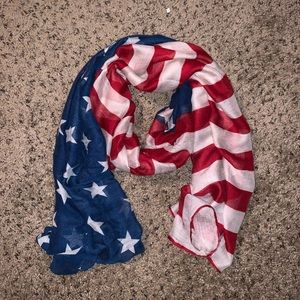 American flag scarf